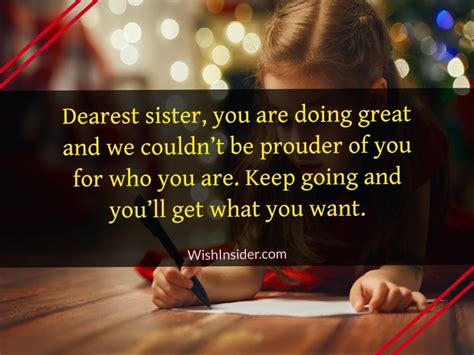 2 lines for sister|encouraging words for a sister.